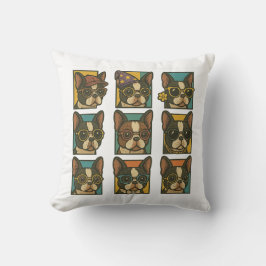 Almofada Boston Terrier Trendsetters