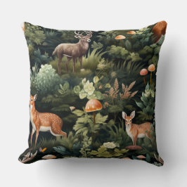 Almofada Botânica de Amigos da Floresta Selvagem