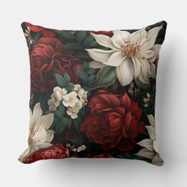 Almofada Botânica de Encantamento de Férias da Meia-Noite