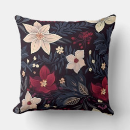 Almofada Botânica de Snowdrop Starry Blooms