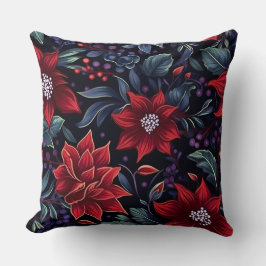 Almofada Botânica de Snowdrop Starry Blooms