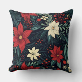 Almofada Botânica de Snowdrop Starry Blooms