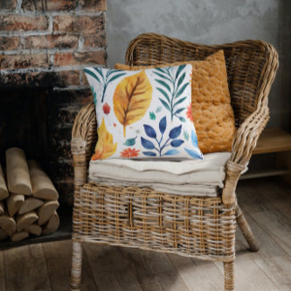 Almofada Botânica Floral Flor Flor Argumentada