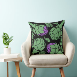 Almofada Botanical Artichoke Art Home Decor