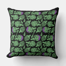 Almofada Botanical Artichoke Art Home Decor