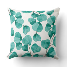 Botanical Watercolor Eucalyptus Leaves