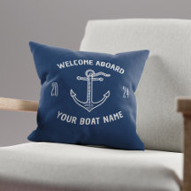 Bote de boas-vindas personalizado Azul Marinho