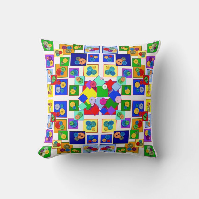 Almofada Botões (Frente)