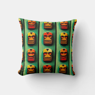 Almofada Botões Tiki