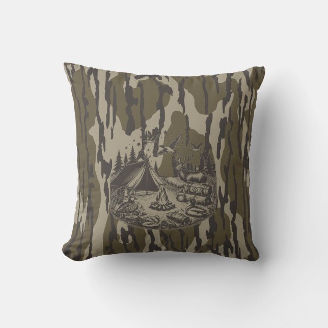 Almofada Bottomland Camo Camping Gear Camo (Frente)