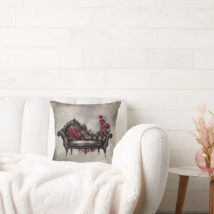 Almofada Boudoir Chaise   Golpista de Desmaios Vitoriano