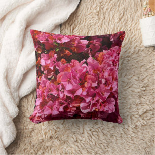 Almofada Bougainvillea Pink Tropical Vining Shrub Foto