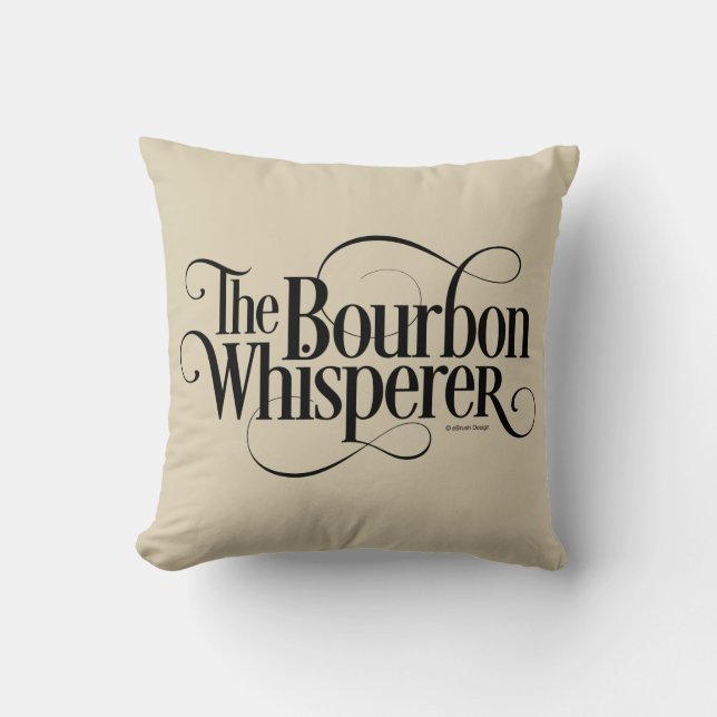 Almofada Bourbon Whisperer (Frente)