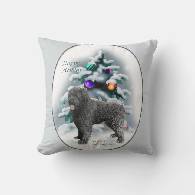 Almofada Bouvier des Flandres Natal (Frente)