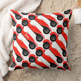 Almofada Boys Room Classic Car Oferece Doces Vermelhos
