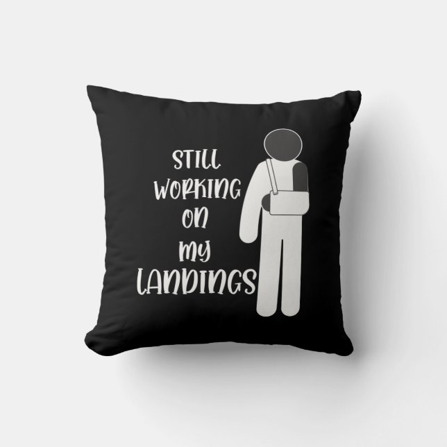 Almofada Braço Quebrado Fica Bem, Garoto Do Puniman (Frente)