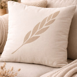 Almofada Braided Cream Calm Throw Pillow