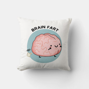 Almofada Brain Fart Engraçado Anatomia Pun