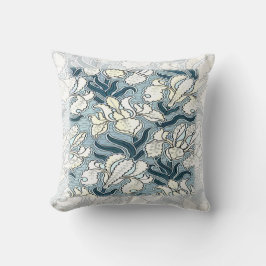 Almofada branca Íris/ travesseiro decorativo nº 3