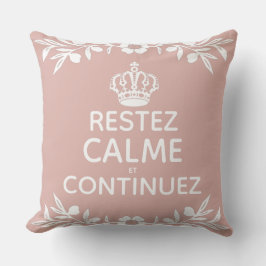 Almofada branquelo rosa ramo de oliveira branco Francês Man