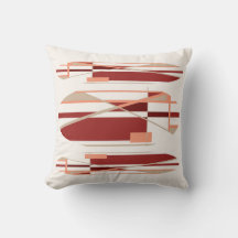 Brick Red Coral Beige Off-White, Design Modernista