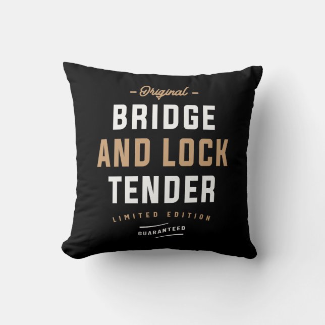 Almofada Bridge Original e Lock Tender Limited Edition (Frente)