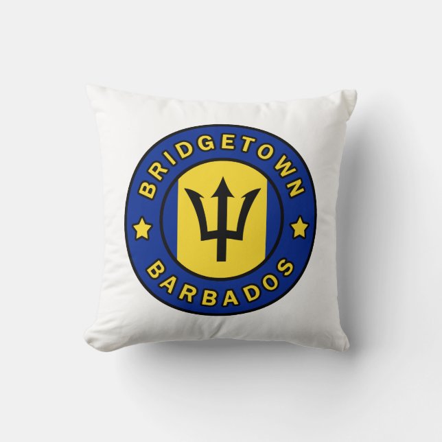 Almofada Bridgetown Barbados (Frente)