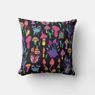 Almofada Brilho,alucinogênico,decorativo,cogumelo fantástic