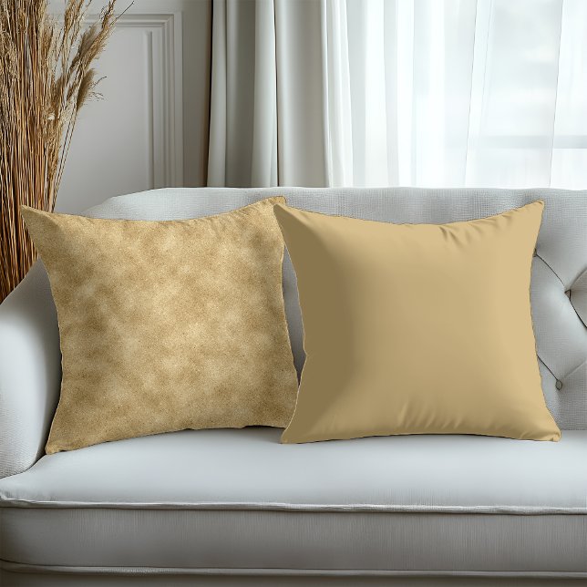 Almofada Brilho Dourado Moderno Elegante (Criador carregado)