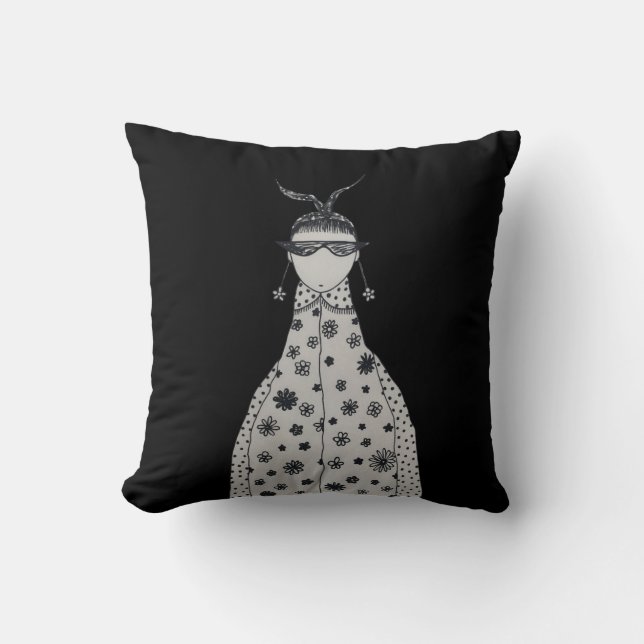 Almofada Brincos de flores (Frente)