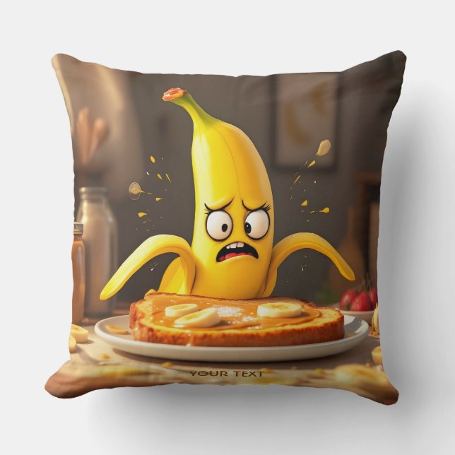 Almofada Brinde de Banana de Manteiga Gelada (Frente)