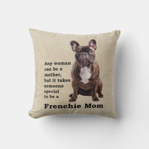 Almofada Brindle French Bulldog Mãe