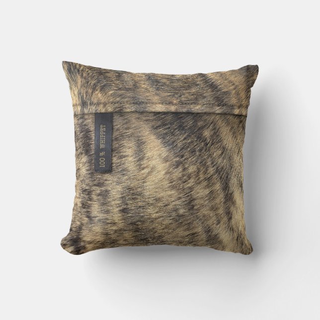 Almofada Bringé limpa com jacto de areia “Whippet " (Frente)