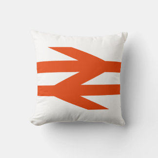Almofada British Rail Double Arrow Logo