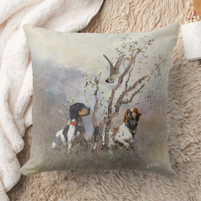 Almofada Brittany Spaniel (Cobertor)