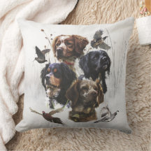 Brittany Spaniels , Estação de Caça de Pássaros