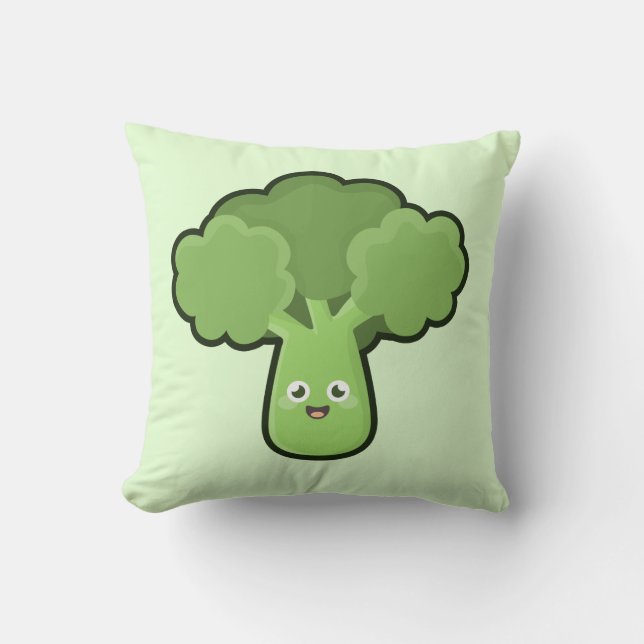 Almofada Brócolos de Kawaii (Frente)