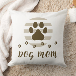 Almofada Brown Dog Mãe Amor Travesseiro decorativo 20x20