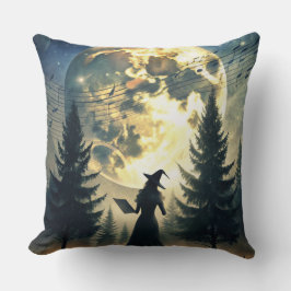 Almofada Bruxa de Lua Cheia Encantada Noite