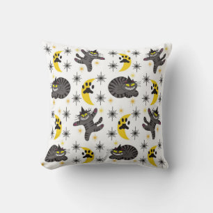Almofada Bruxa do Gato Preto Tabby