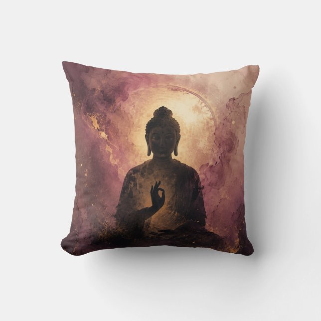 Almofada Buda Místico | Meditação Zen (Frente)