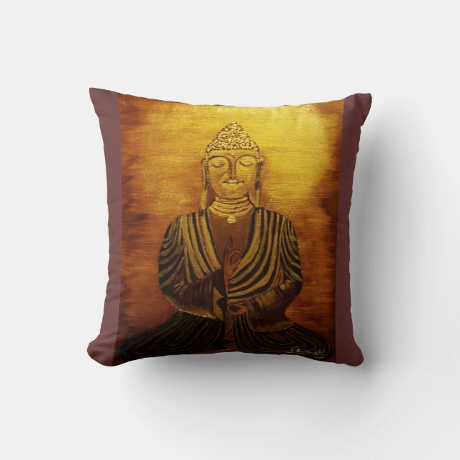 Almofada “Buda” Orginalbild de Eva Borowski (Frente)