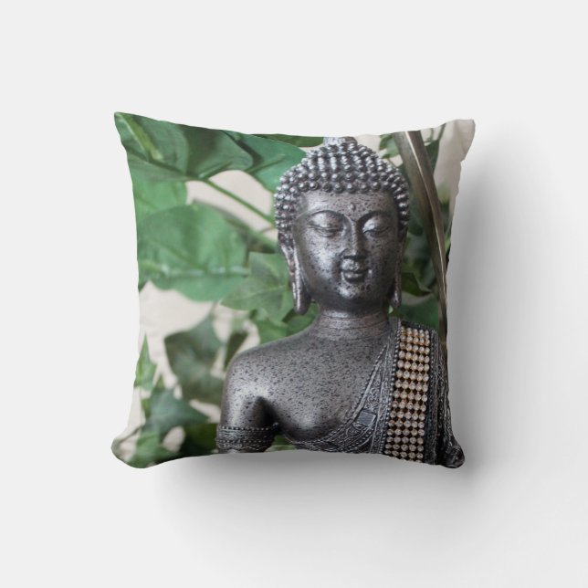 Almofada Buddha tailandês grande Pillow-20x20 dentro (Frente)