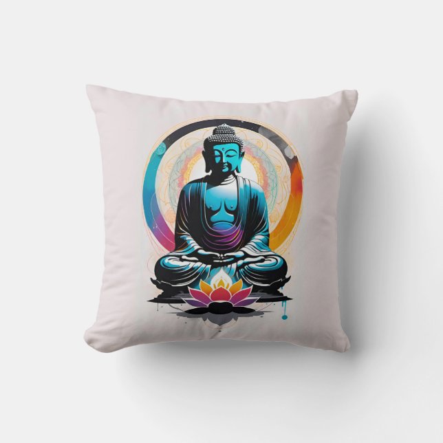 Almofada Buddha Zen Art (Frente)