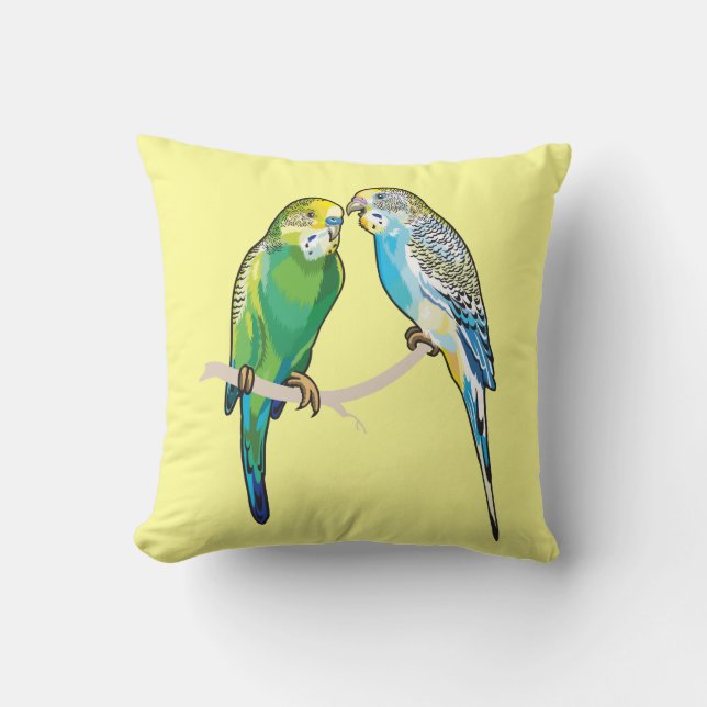 Almofada budgerigars (Frente)