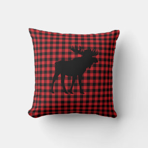 Almofada Buffalo Check Moose Wilderness Travesseiro decorat