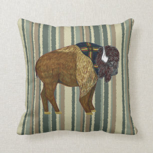 Almofada Buffalo em Stripes Desérticas