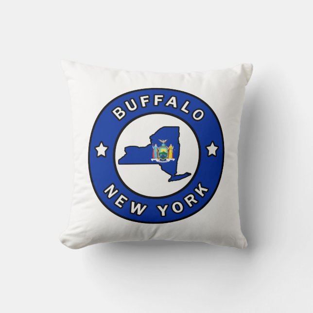 Almofada Buffalo Nova York (Frente)