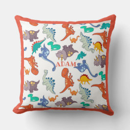 Almofada Buggy dos dinossauros lindos