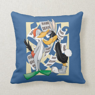 Almofada BUGS BUNNY™ & DAFFY DUCK™ Prontos para a Temporada